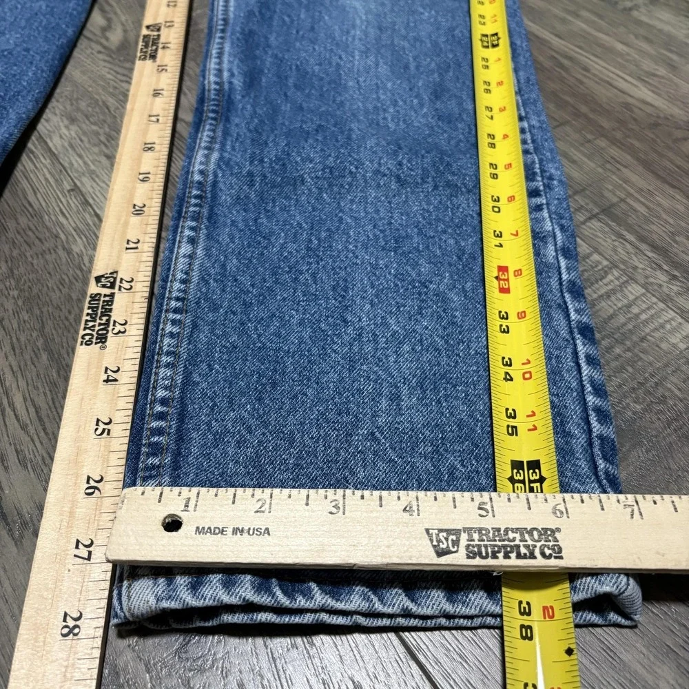 Vintage Levis 505 Jeans Mens 32x30 Blue Denim Regular Fit Straight Leg USA 90s